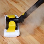 ”Little Little yello steam cleaning hardwood floor